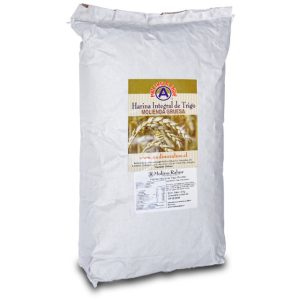 Harina de trigo Integral, Molienda gruesa 8 kg