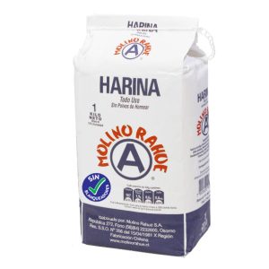 Harina de trigo Molino Rahue 1 kg sin blanqueadores