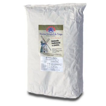 Harina de trigo Integral, Molienda fina 10 kg