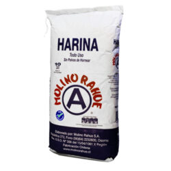 Harina de trigo Molino Rahue 10kg sin blanqueadores