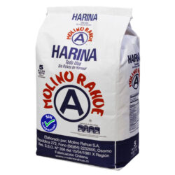 Harina de trigo Molino Rahue 5kg sin blanqueadores